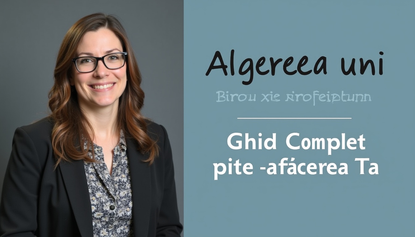 Un birou de contabilitate modern cu grafice financiare și calculatoare, simbolizând expertiza și tehnologia